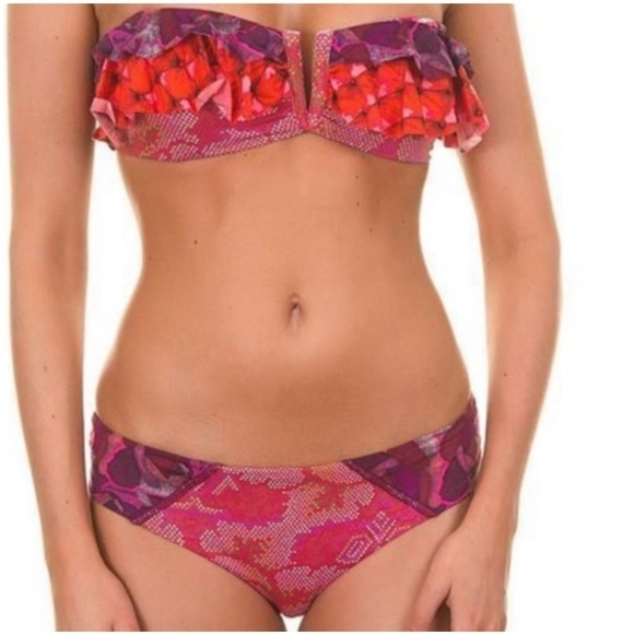 Maaji Dillia Ruffle Bikini Swim Top - Picture 1 of 7